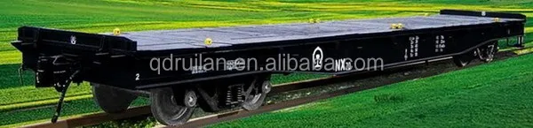 
South Africa Railway Flat Wagon car, Railway freight Wagon , wagon for container 