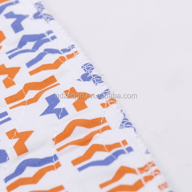 waterproof quilted reusable absorbent incontinence bed pad