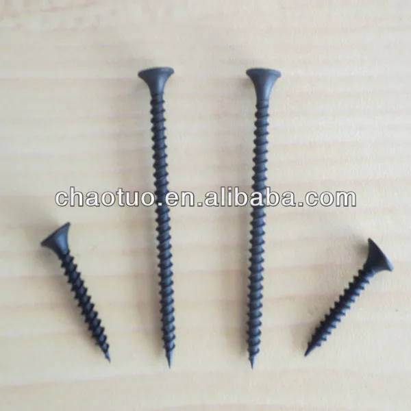 bugle head black drywall screw