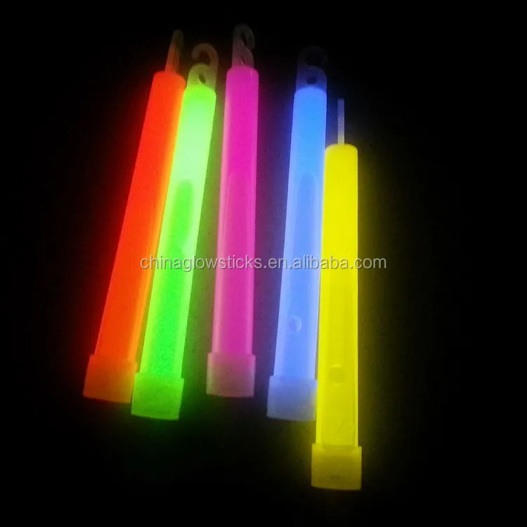 
6 inch outdoor camping chemical luminous stick, wild first aid survival equipment glow stick 