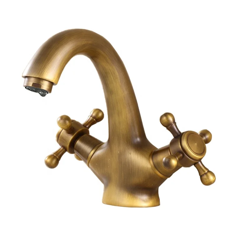 Manufacturer Sanitary Bathroom Toilet WC Bronze Swan Basin Faucet
