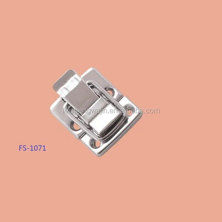 Fs1071 IRON chrome plating wooden box latch, jewelry box locks/latch