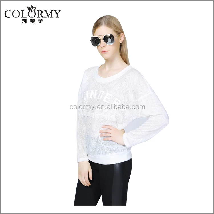 Леди пуловер топы оптом из дунгуань