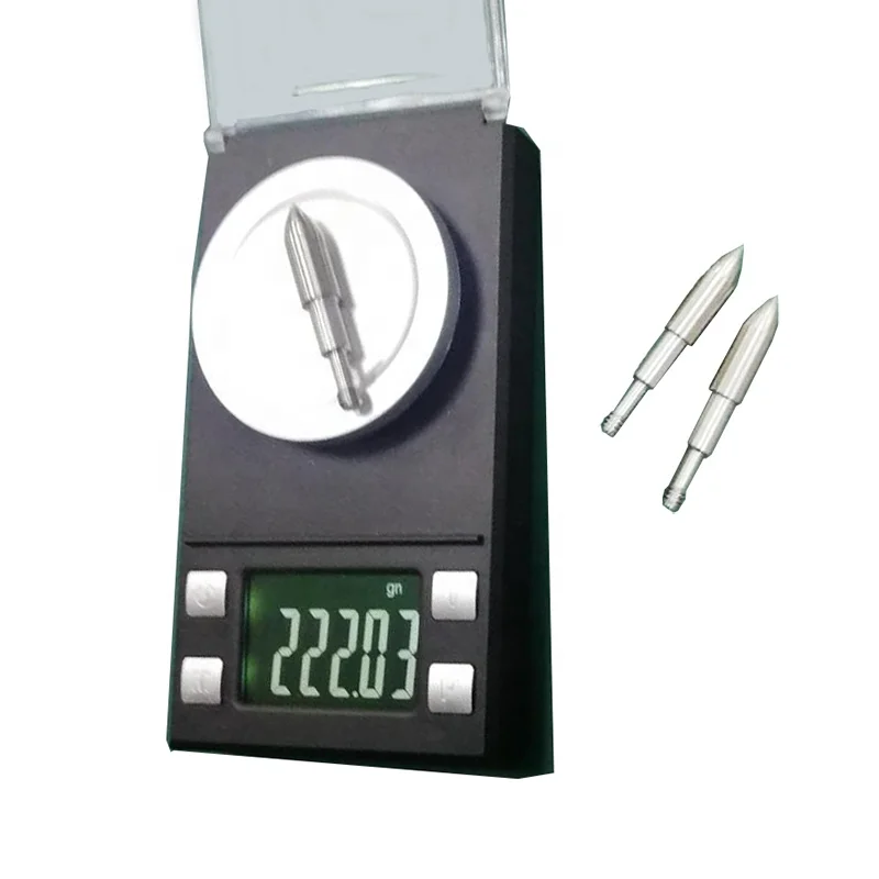 Shooting accessories Tungsten steel archery practice arrow bulk archery points  80-500 grains weight tolerance