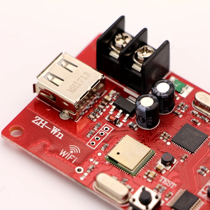 Chinese Easy Controlled LED Moving Signs ZH-Wn With WiFi Communication Mode