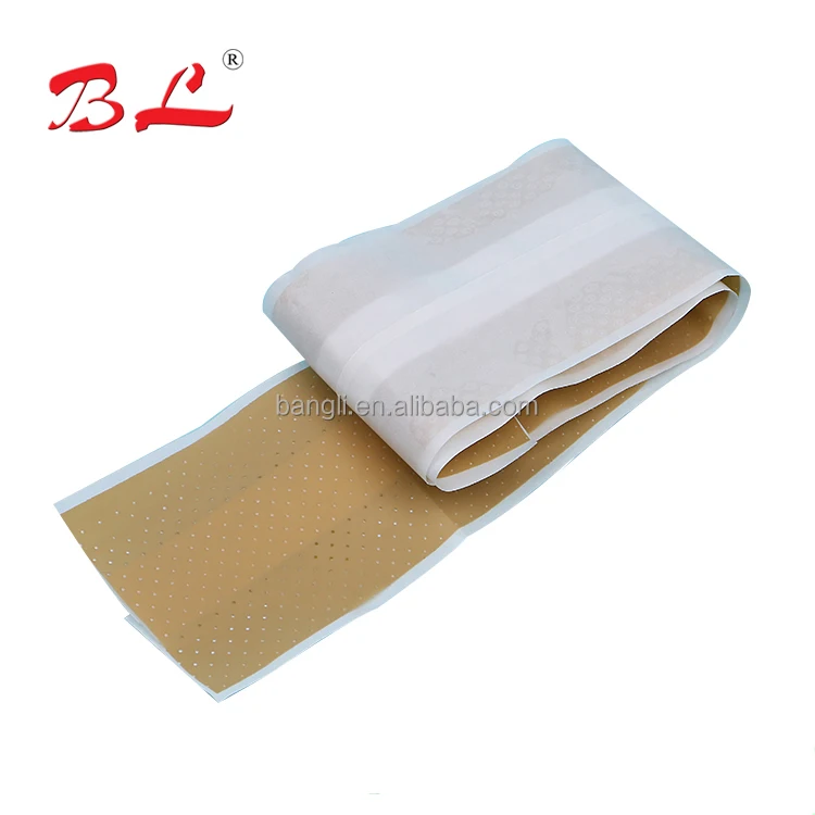 bandage plain fabric medical long strip wound adhesive plaster 6cm*1m