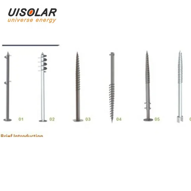 Горячеоцинкованный заземляющий винт с фланцем сверху