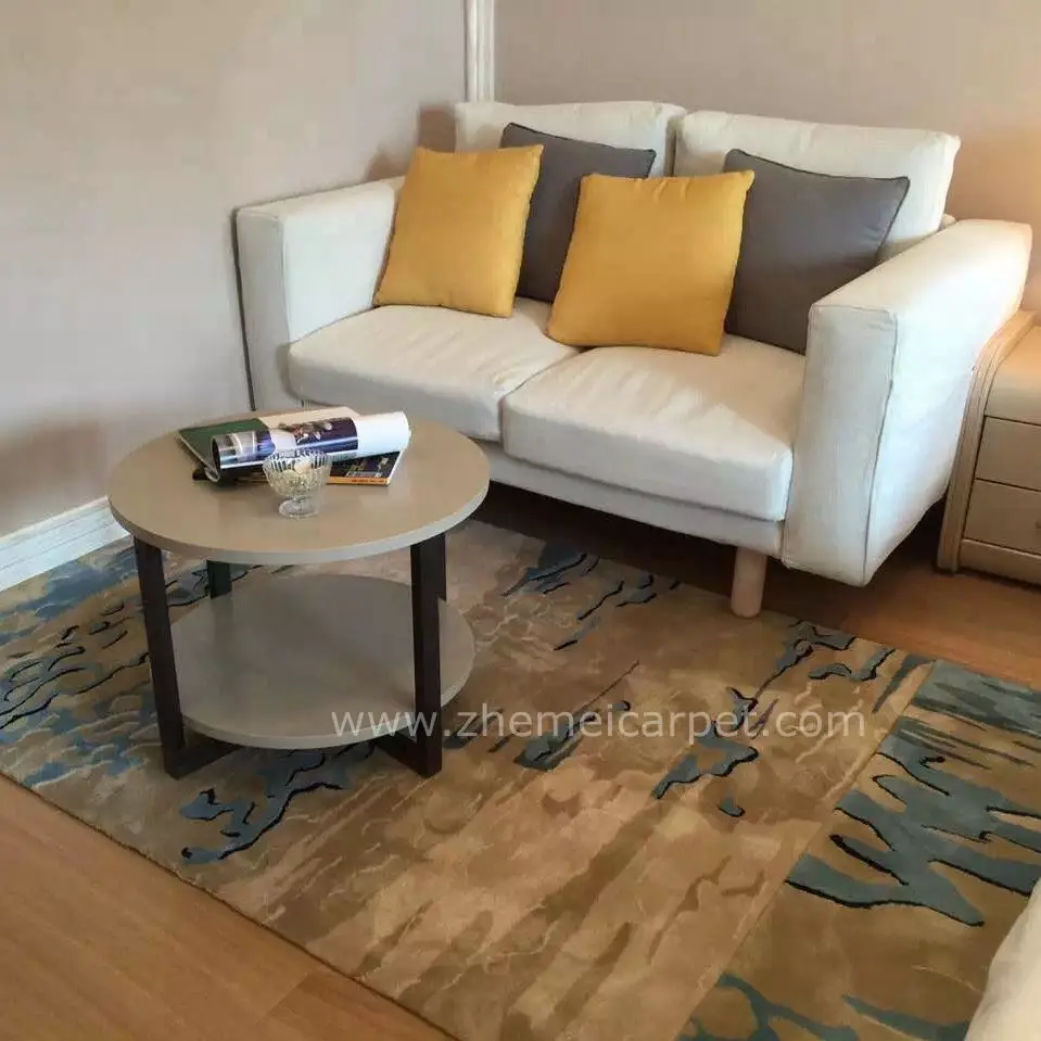 100% New Zealand Wool Center Living Room Carpet Rug