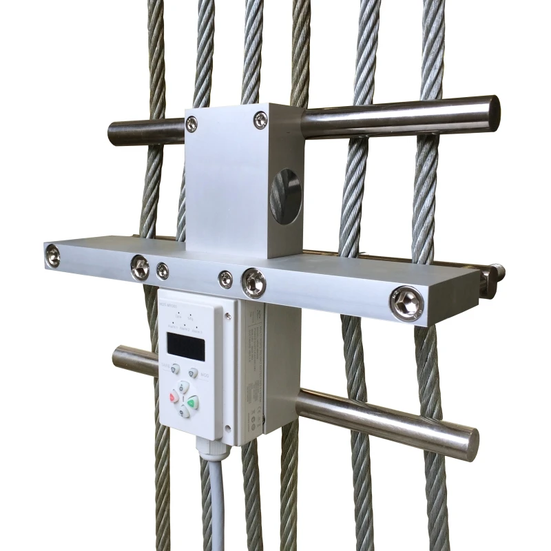 
6-8 pcs Steel Wire Rope Measuring WDS-MR300 300kg-4500kg Lift Weight Detect System/Elevator Multi-Rope Weight Load Controller 