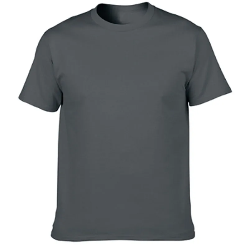 OEM logo design blank plain casual short sleeve plus size summer basic t-shirt