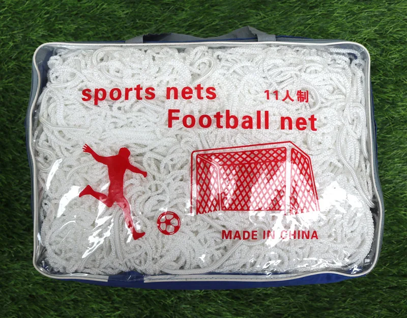 
PE high quality wholesale soccer ball football goal net for 11 players 