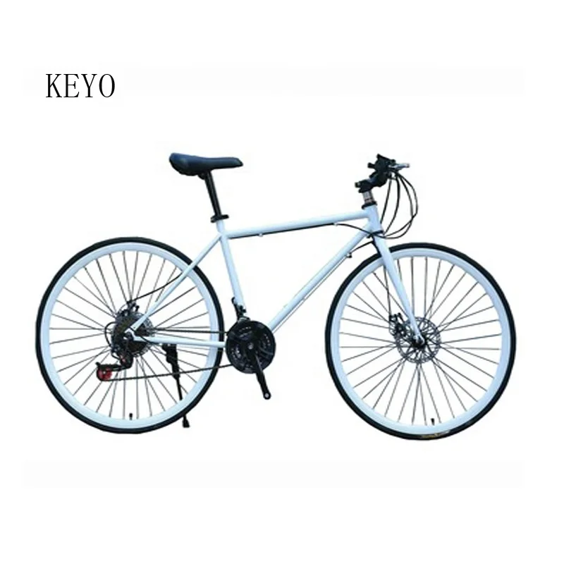 Дорожный гоночный велосипед 700C, дешевый стальной каркас, дорожный велосипед