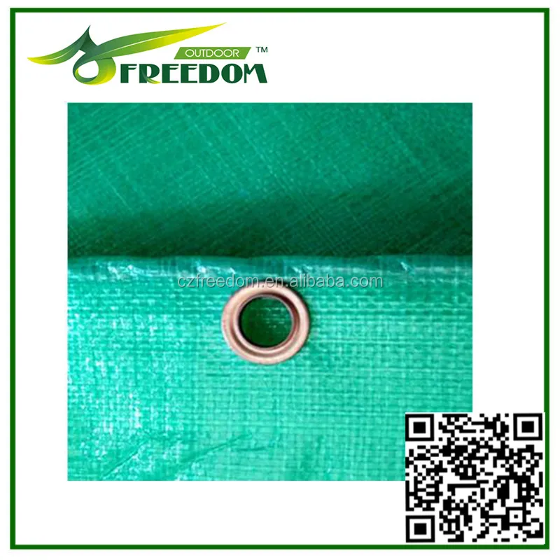 Поли брезент с алюминия ушко