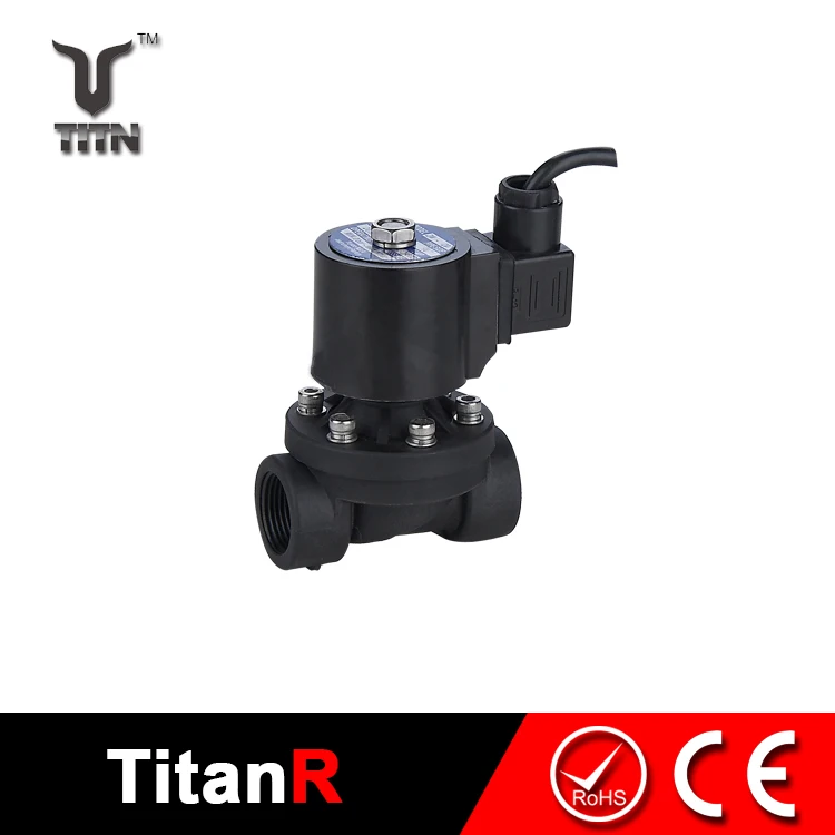 
Low price water fountain solenoid valve plastic with waterproof coil solenoid valve 