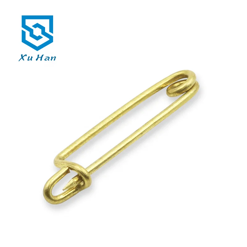 Factory direct sales, metal badge safety pin for badge.