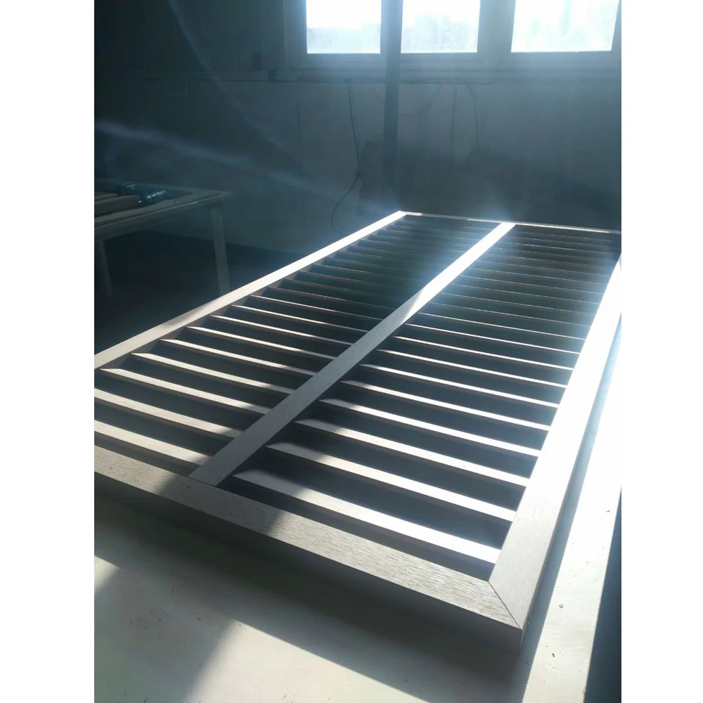 
Wood Plastic Composite Decking China WPC Shutter Louvers for WPC Window Frame 