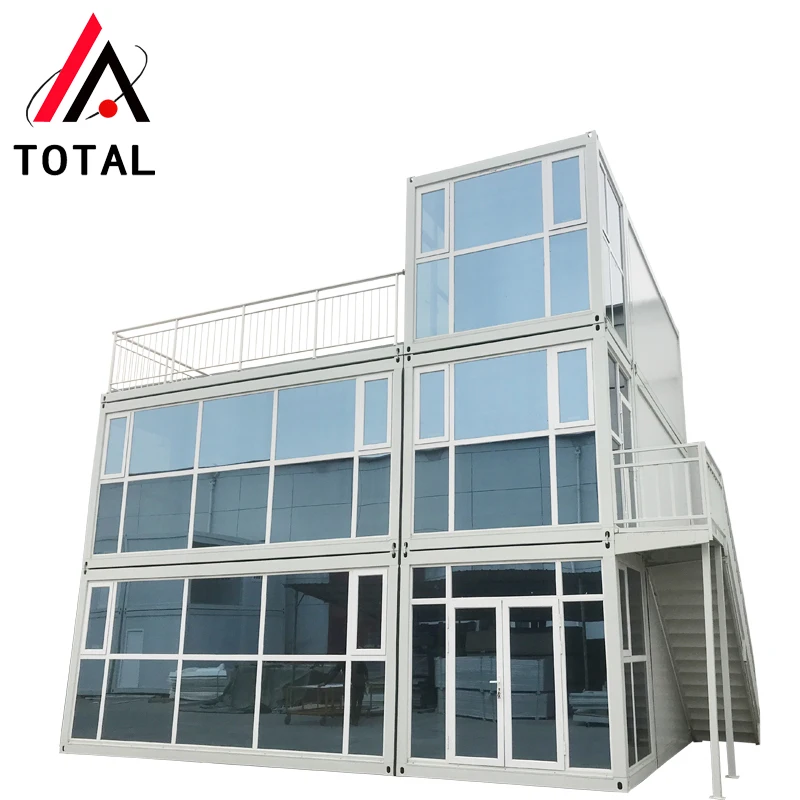 mobile container homes made in china pre fab container office buildings prefab flat pack 40ft container office