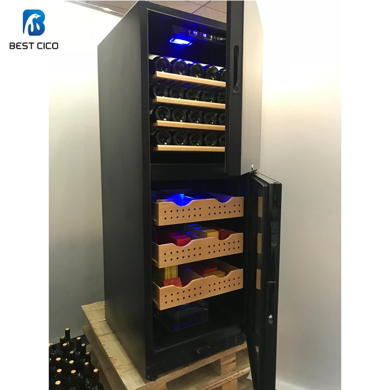 Cigar Stand Large Capacity Wooden Electrical Cigar Humidors High-End Humidor