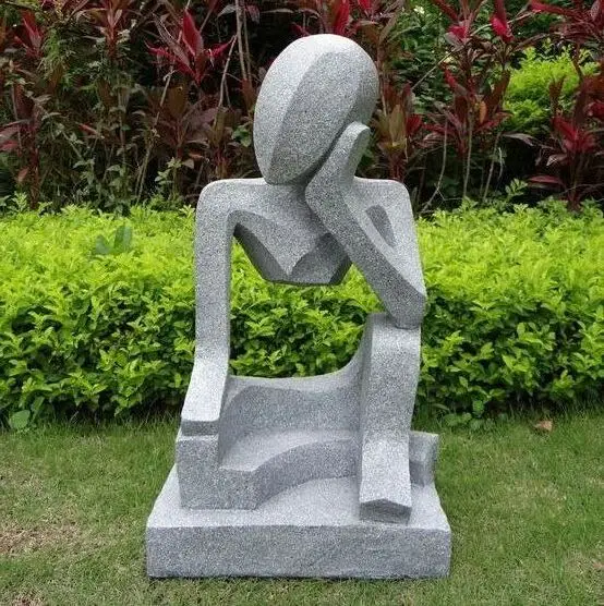 Professional modern abstract stone sculpture with low price