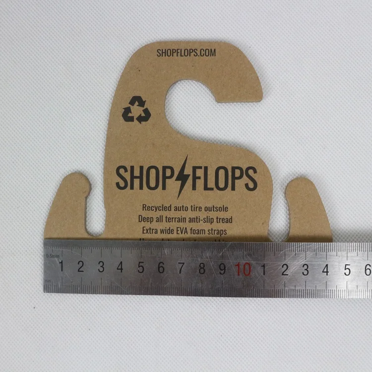 disposable cardboard shoe hanger