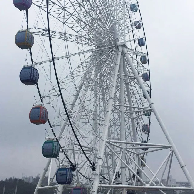 Outdoor Park Equipment 65m Big Ferris Wheel For Sale