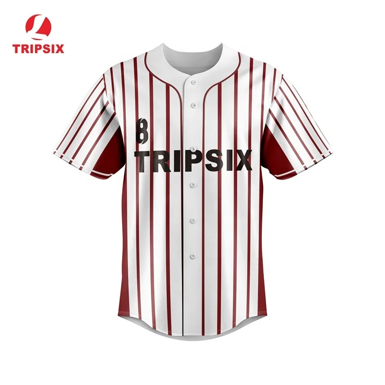Custom Design Sublimation High Quality Baseball Jersey Shirt