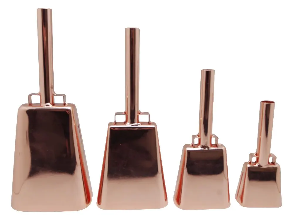 Wholesale custom sports cow bell with handle for sporting events