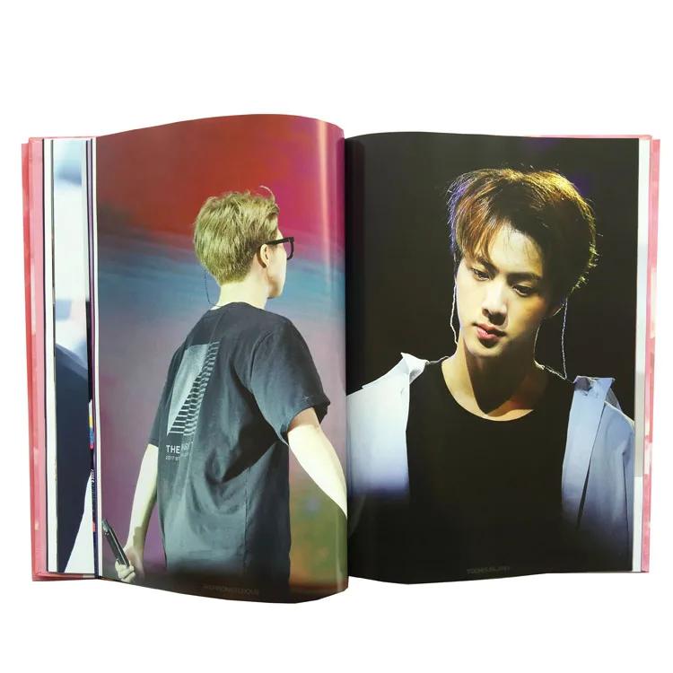 Пользовательская полноцветная бумага, картонная фотография, печать книг