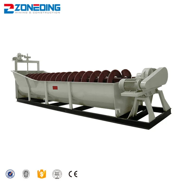 Mining machine river sand washing equipment spiral sand washer price