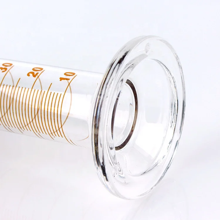 wholesale 5ml 50ml 100ml 500ml 1000ml glass lab pyrex graduated cylinder measuring