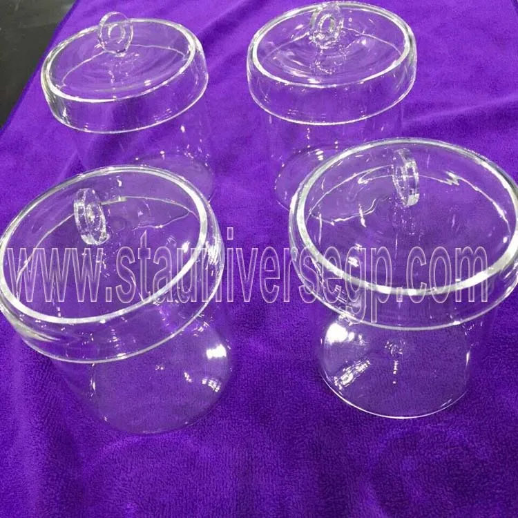 STA высокотемпературный 1200 C прозрачный кварцевый тигель