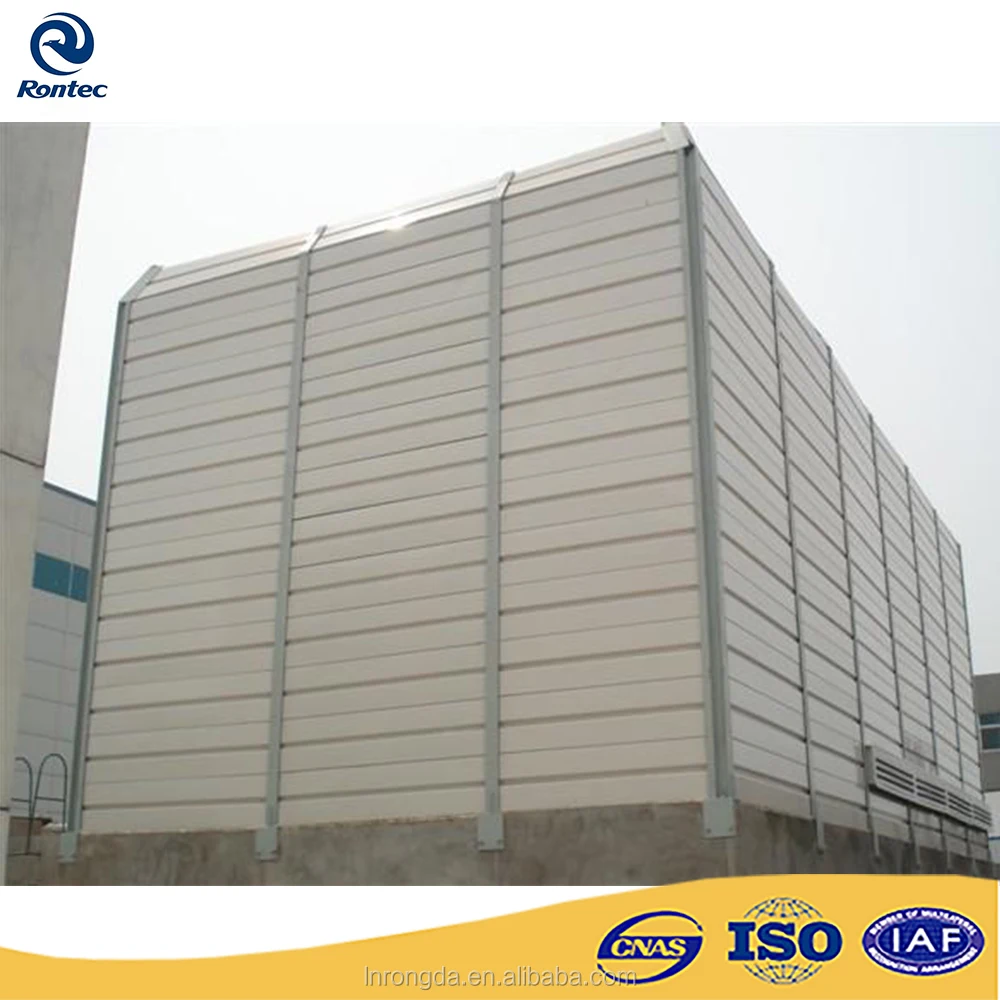 
factory cooling tower sound reduction noise barrier 