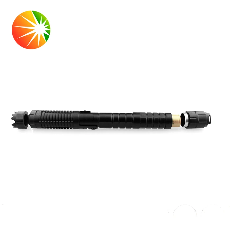 High Power 450nm Burning Blue Laser Pointer 5000mW for sale Powerful Laserpointer Rechargeable With 5  head