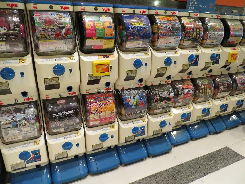 
Colourful Japanese Plastic Gashapon Capsule Toys for Vending Machine 