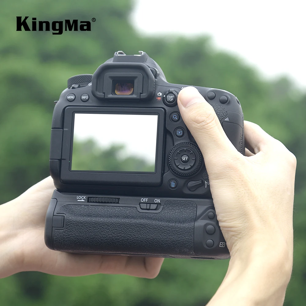 KingMa батарейный блок для Canon 6D Mark II BG-E21 для замены Canon BG-E21 беспроводной Таймер с пультом дистанционного управления