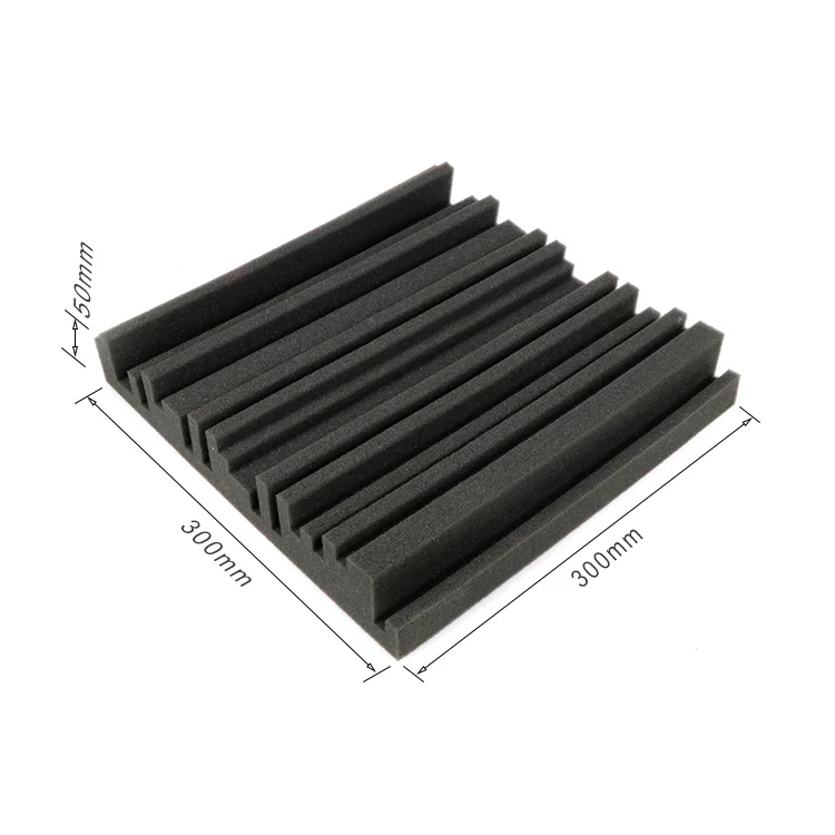 High Density Wholesale Fire Retardant Music Recording Studio Soundproofing Foam Tiles Panels Sound Proof Acoustic Foam