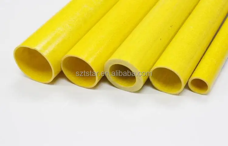 Tool handle parts lightweight fiberglass round tube/fiberglass round tube made in China