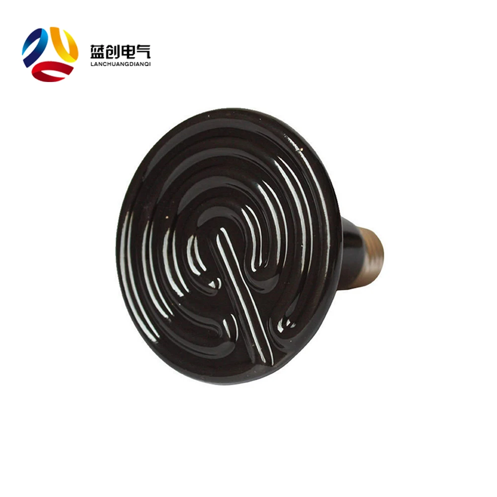 Ceramic Infrared Brooder heating Lamps Pet Coop Heater for Chicks Chikens Warm