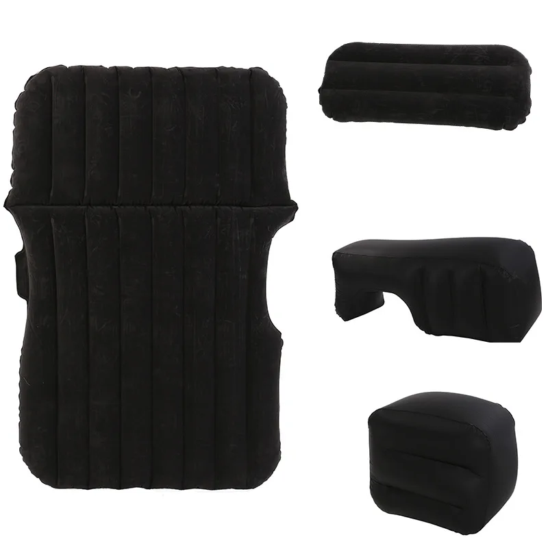 folding portable inflatable backseat air car travel bed mattress