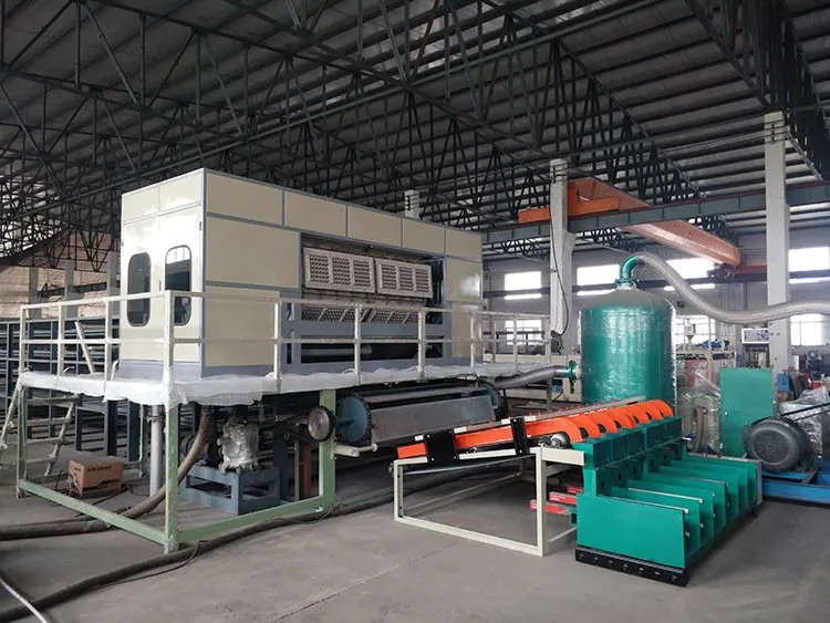 Biodegradalbe Paper Egg Crate Making Machine For Egg Trays / Egg Cartons / Egg Box