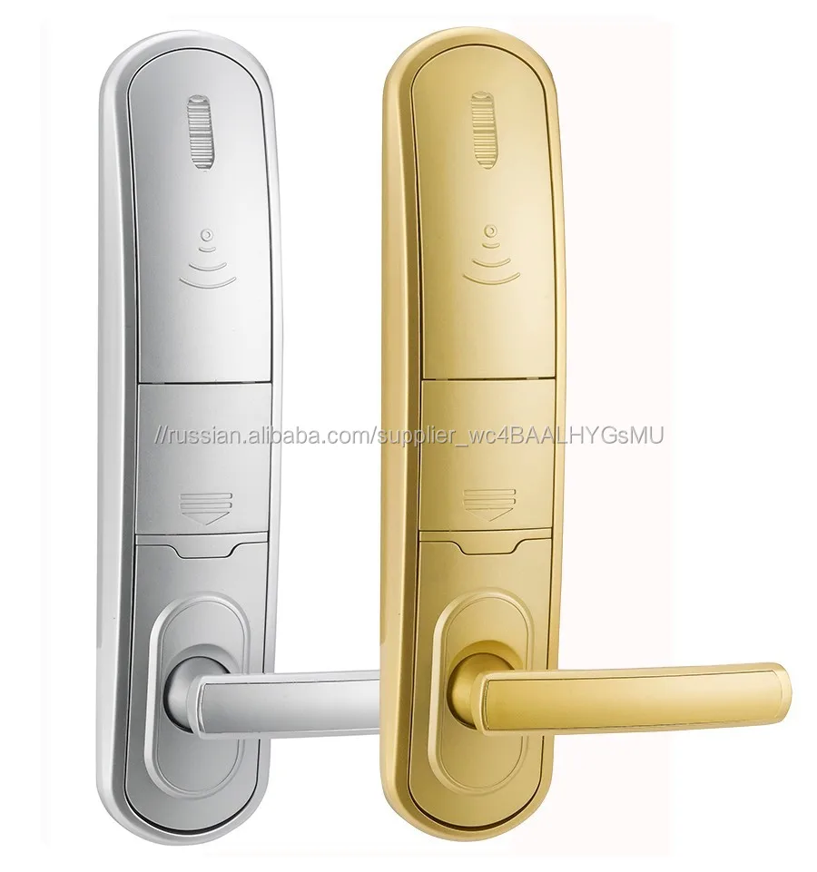 New Zinc Alloy Digital Electronic Smart Card Hotel Front Door Lock Smart Lock