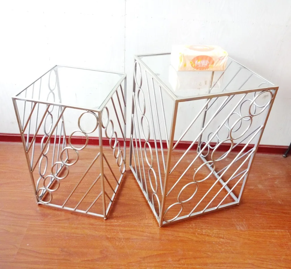 
living room metal glass Coffee Table 