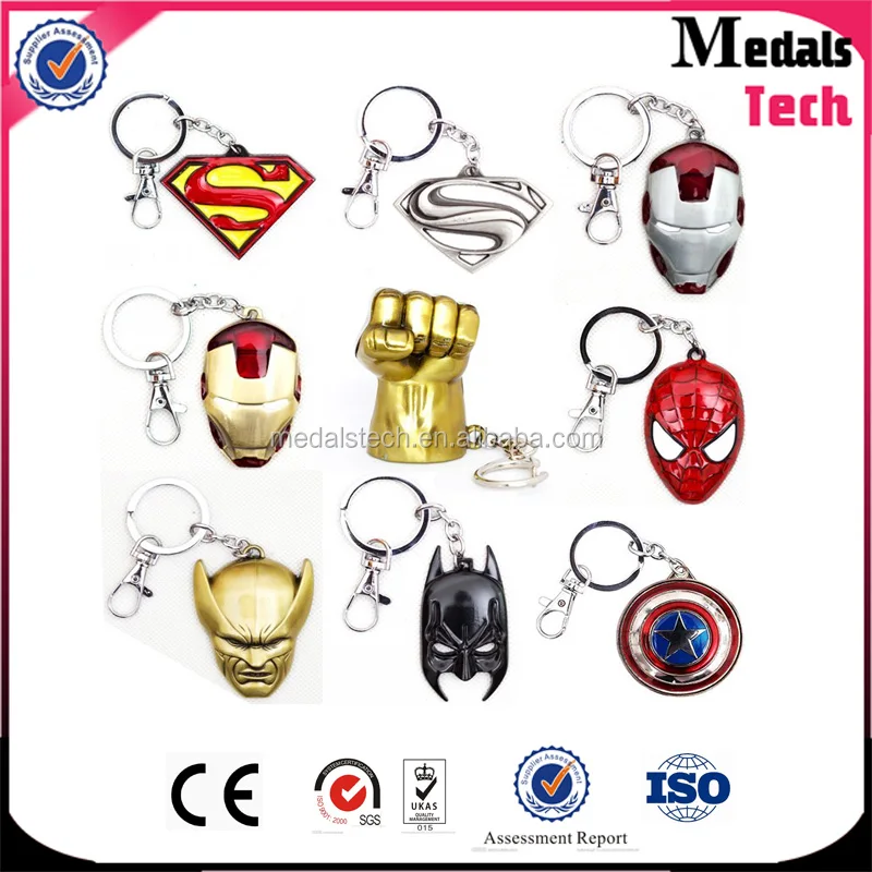 2018 Hot selling zinc alloy metal soft enamel lego keychain wholesale