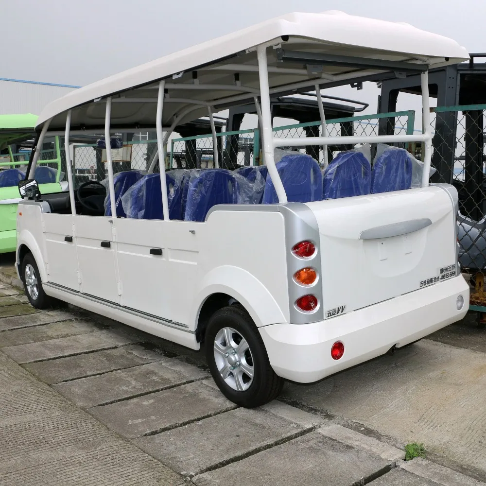  Дешевые модные адаптируемые под требования заказчика сделано в Китае 11 мест бензиновый экскурсионный электромобиль