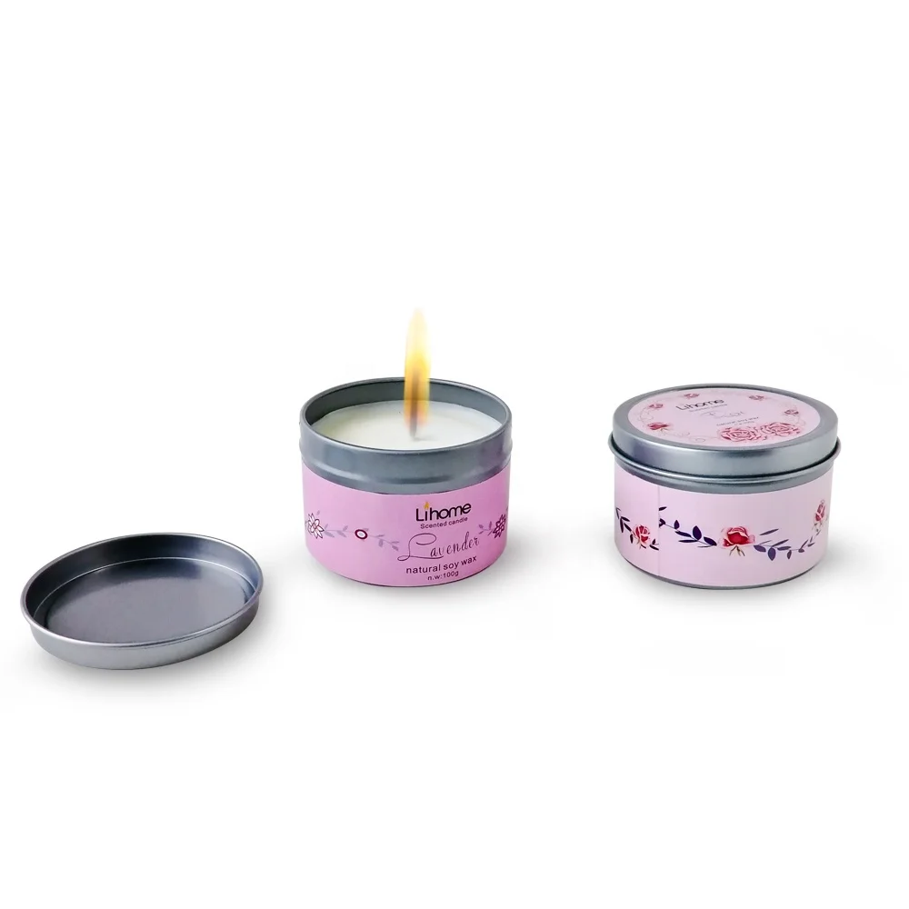 Eco-friendly Candle aromatherapy candle 3 scented candle sets with gift box