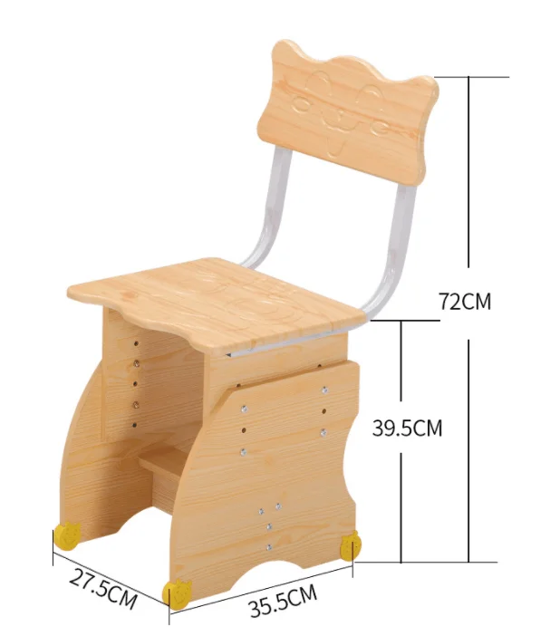 
 Новый стиль деревянный Домашний детский стол и стул  