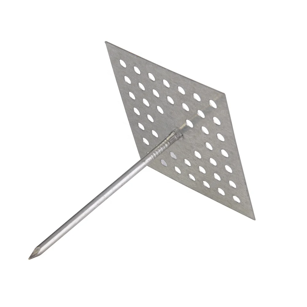 Industry System Self Adhesive Perforated Base Insulation Pins