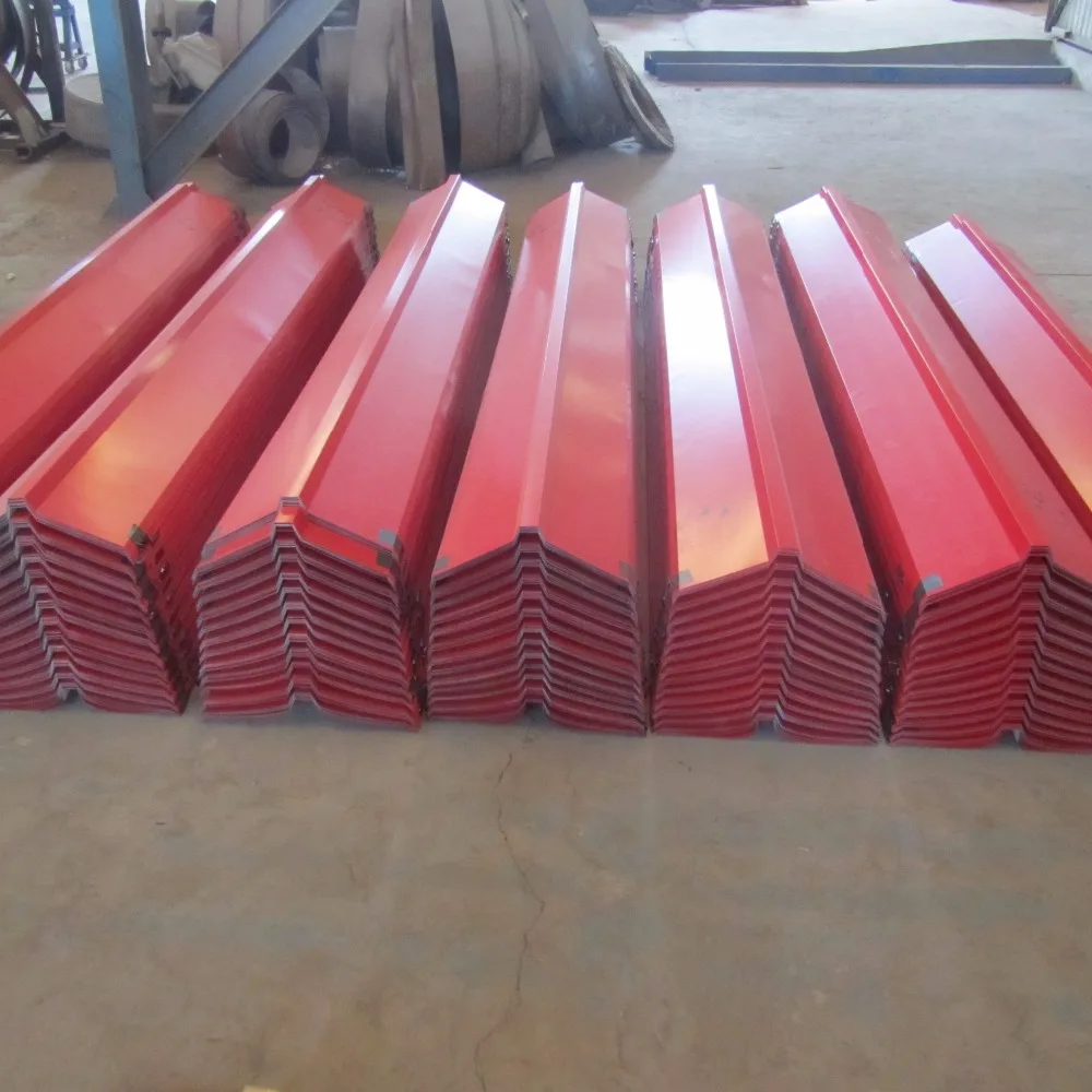 zinc steel ridge cap/galvanized roof ridge