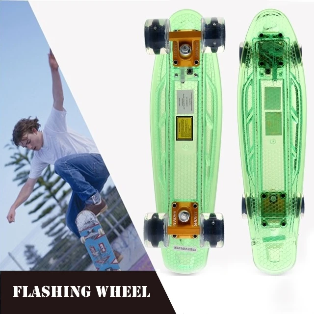 Mini Led Lighting Electric Skateboard Board