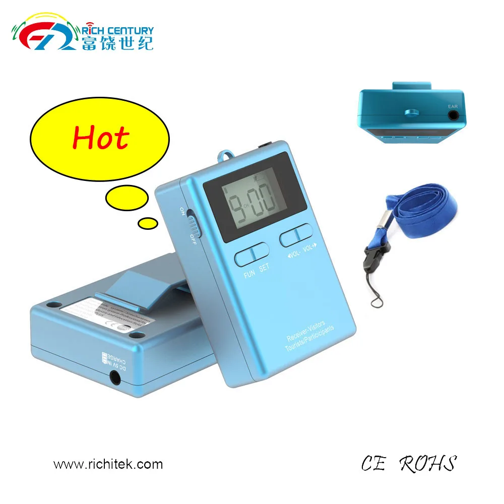 Цифровой аудио беспроводной экскурсовод система для путешествий и церковь